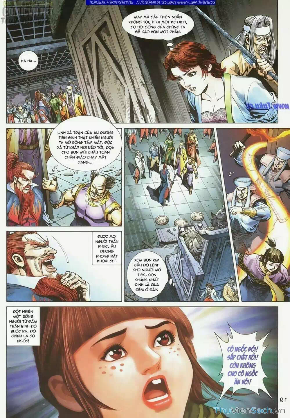 Truyện Tranh Anh Hùng Xạ Điêu - Manhua trang 4