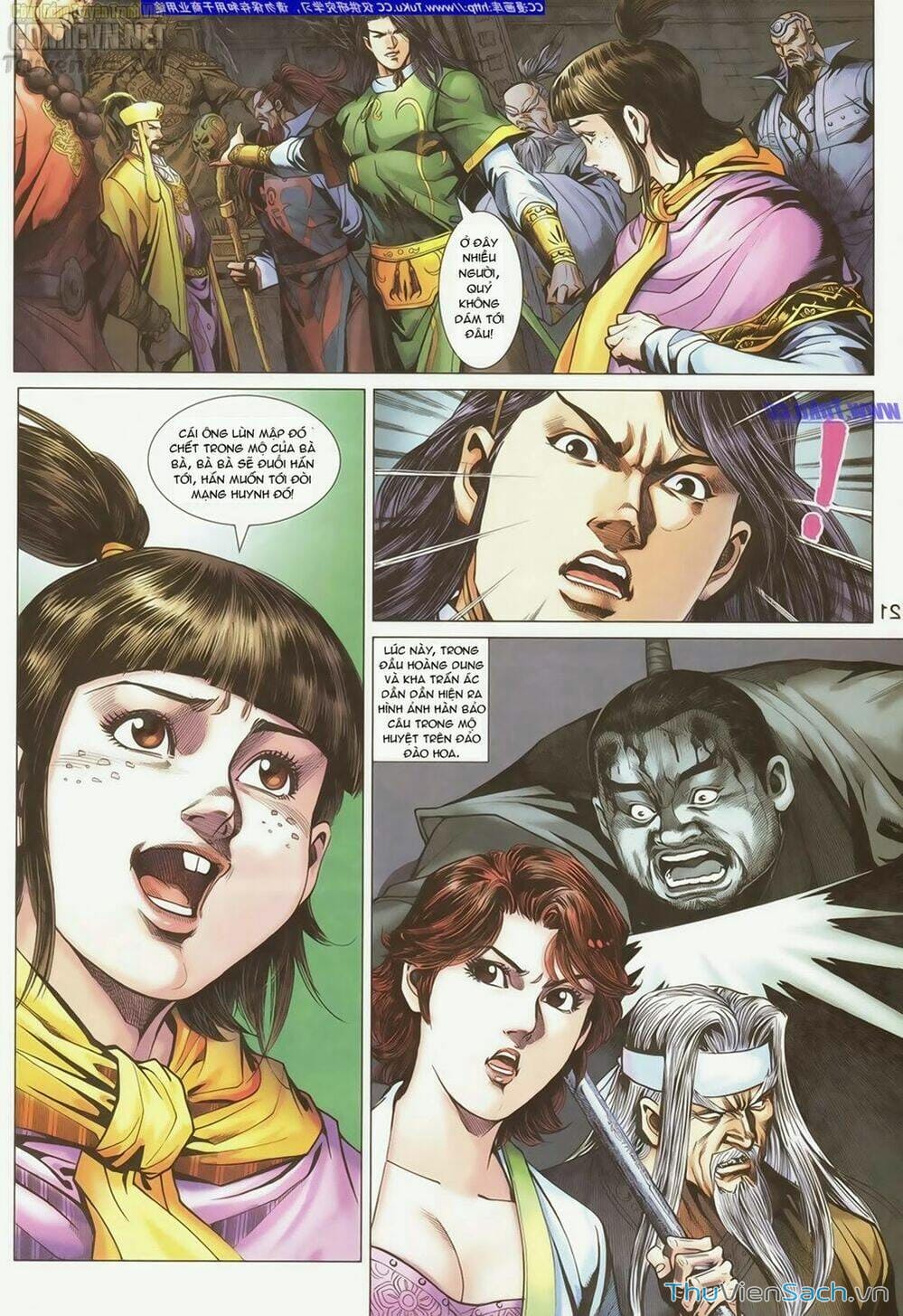 Truyện Tranh Anh Hùng Xạ Điêu - Manhua trang 4