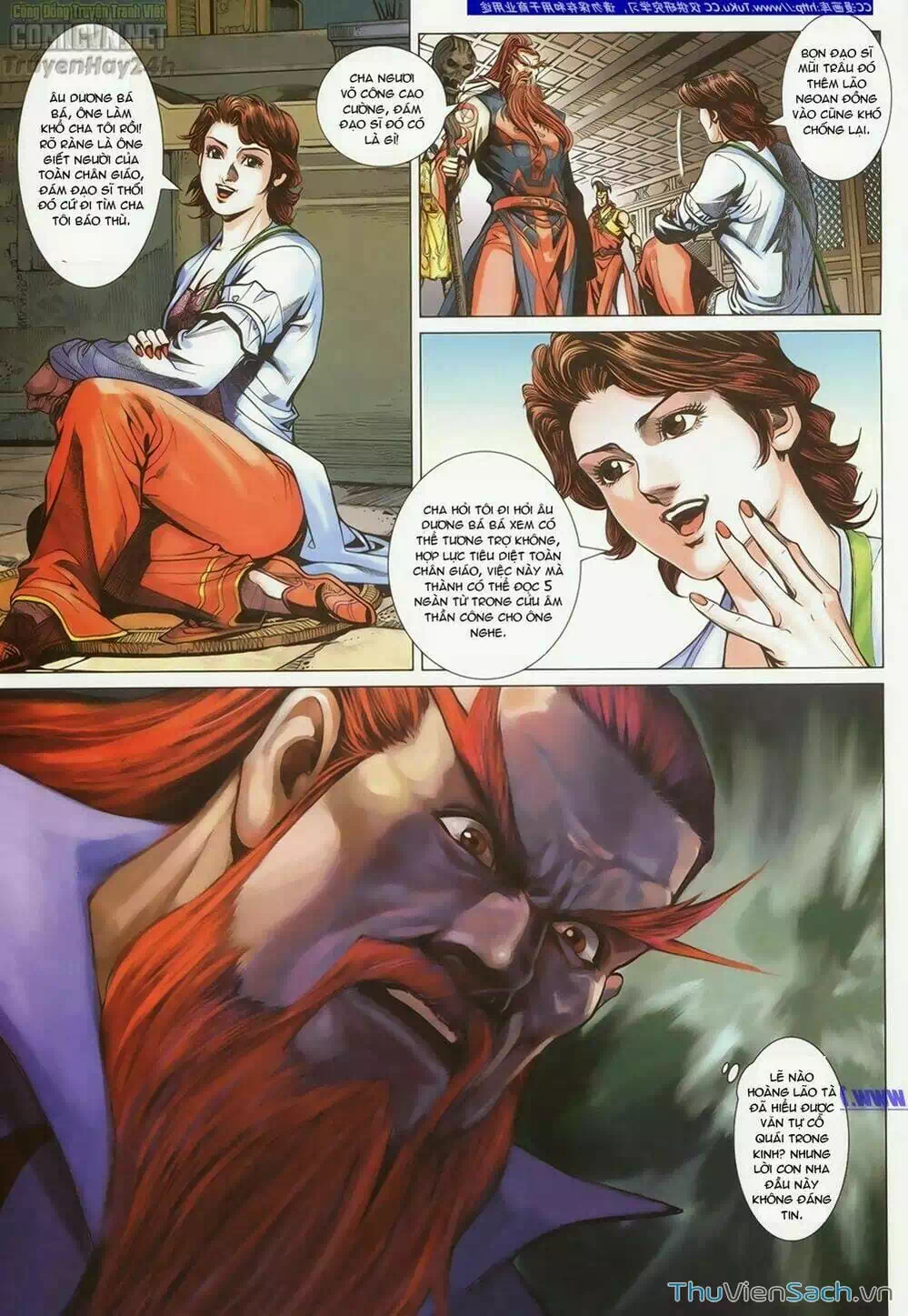 Truyện Tranh Anh Hùng Xạ Điêu - Manhua trang 4