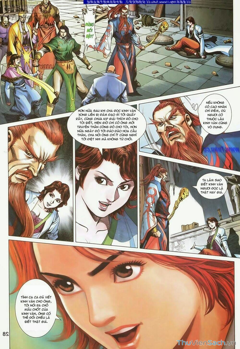 Truyện Tranh Anh Hùng Xạ Điêu - Manhua trang 4