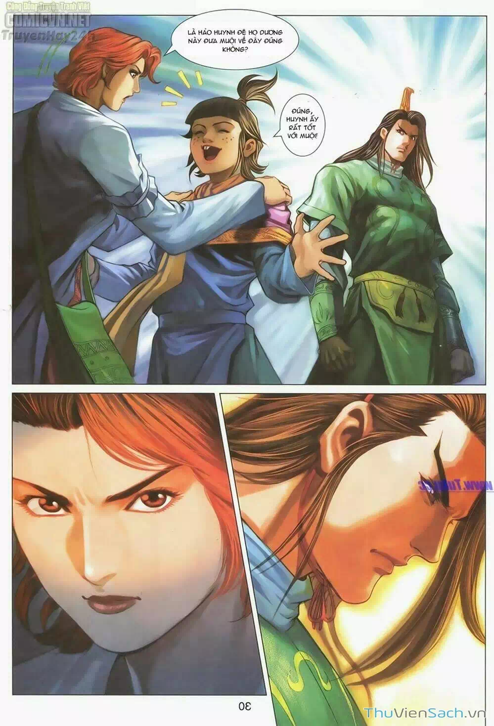 Truyện Tranh Anh Hùng Xạ Điêu - Manhua trang 4