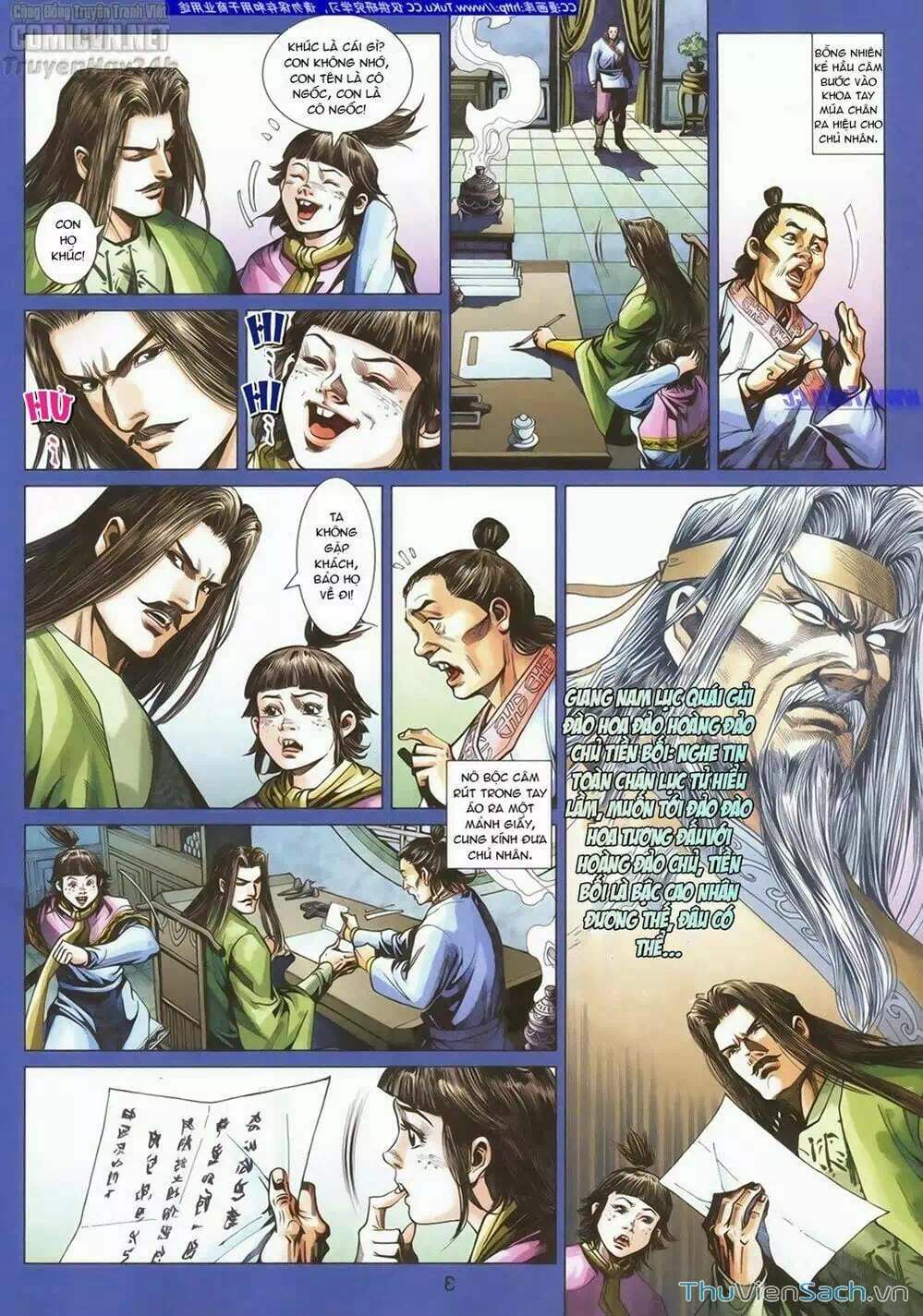 Truyện Tranh Anh Hùng Xạ Điêu - Manhua trang 4