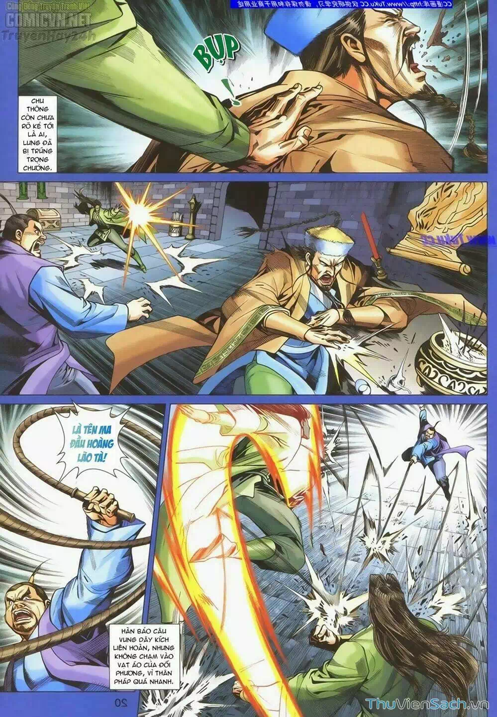 Truyện Tranh Anh Hùng Xạ Điêu - Manhua trang 4