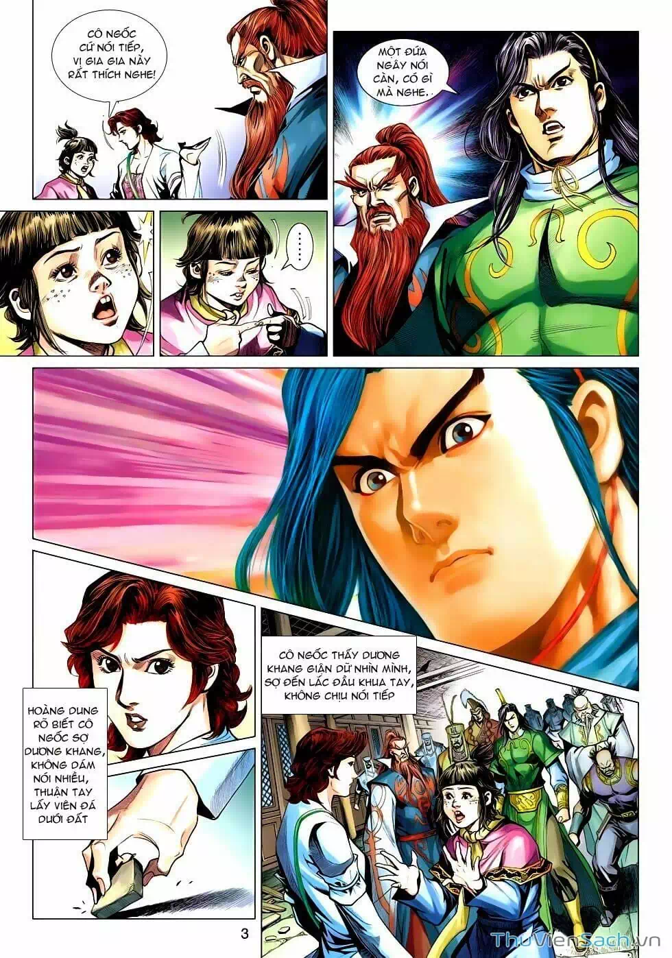 Truyện Tranh Anh Hùng Xạ Điêu - Manhua trang 4