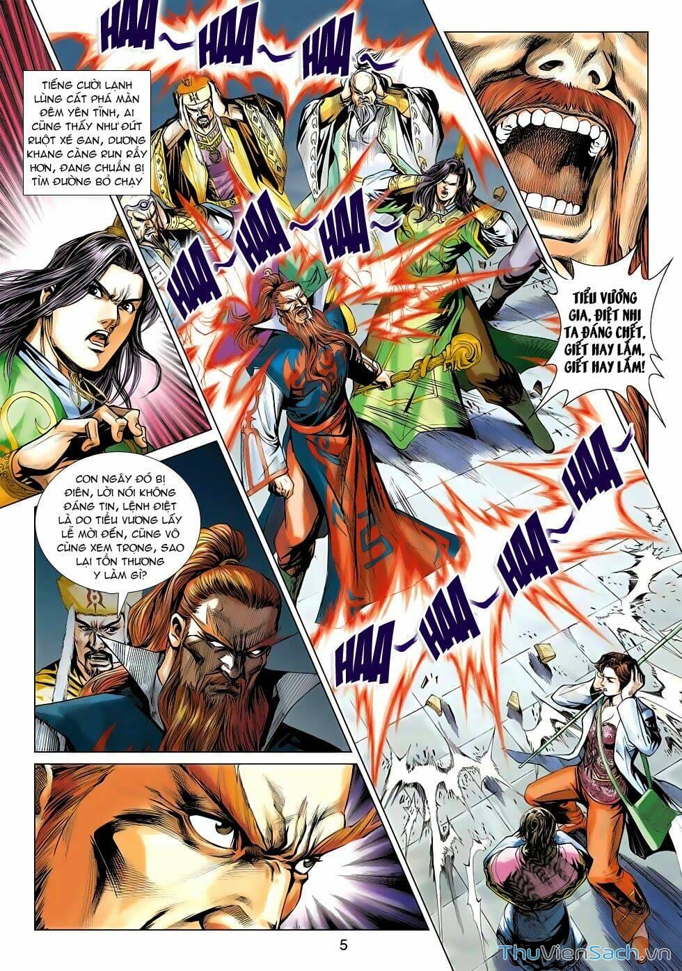 Truyện Tranh Anh Hùng Xạ Điêu - Manhua trang 4