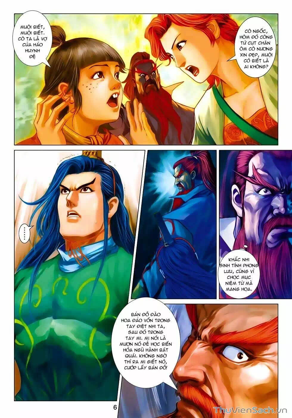 Truyện Tranh Anh Hùng Xạ Điêu - Manhua trang 4
