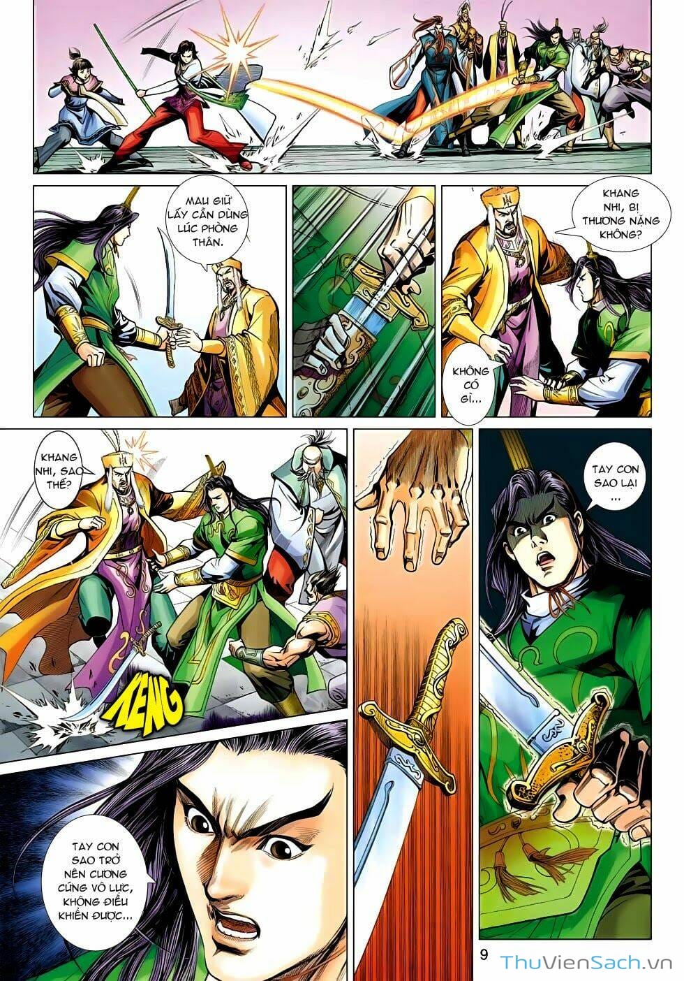 Truyện Tranh Anh Hùng Xạ Điêu - Manhua trang 4