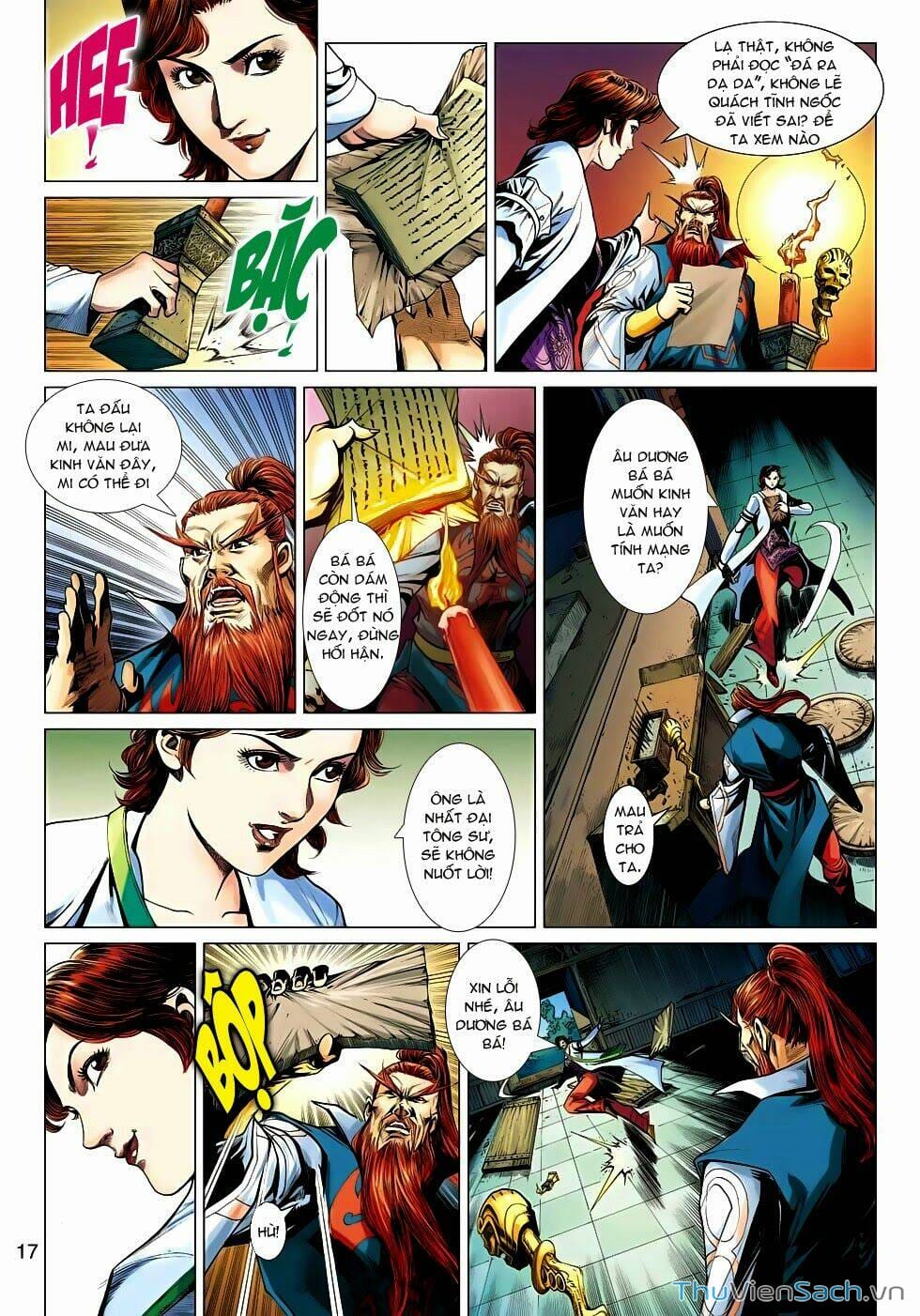 Truyện Tranh Anh Hùng Xạ Điêu - Manhua trang 4