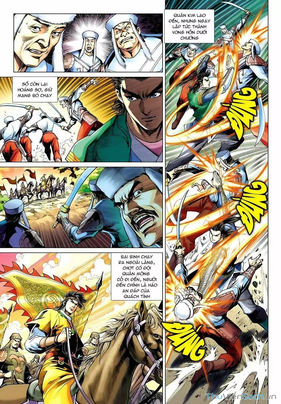 Truyện Tranh Anh Hùng Xạ Điêu - Manhua trang 4