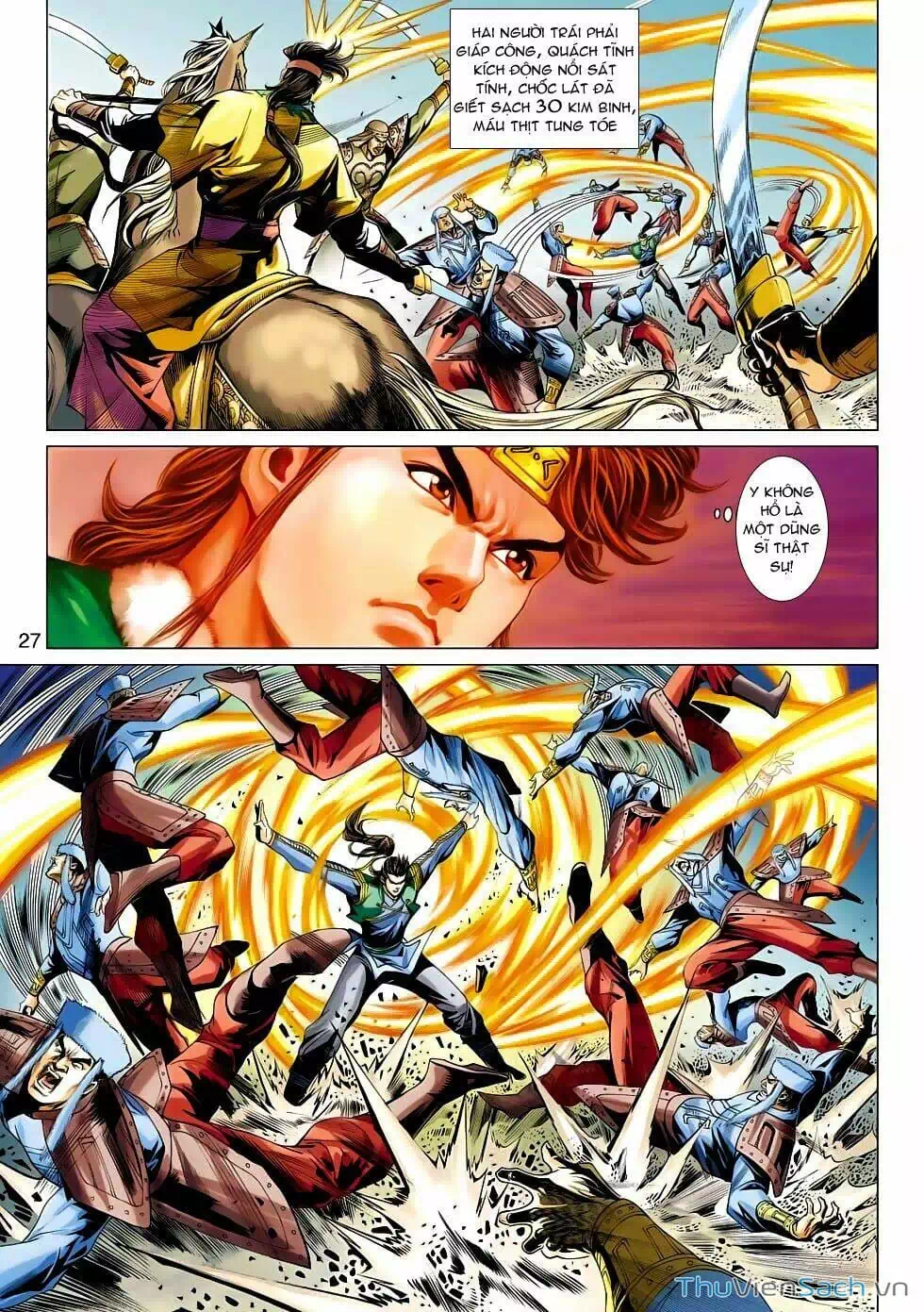 Truyện Tranh Anh Hùng Xạ Điêu - Manhua trang 4