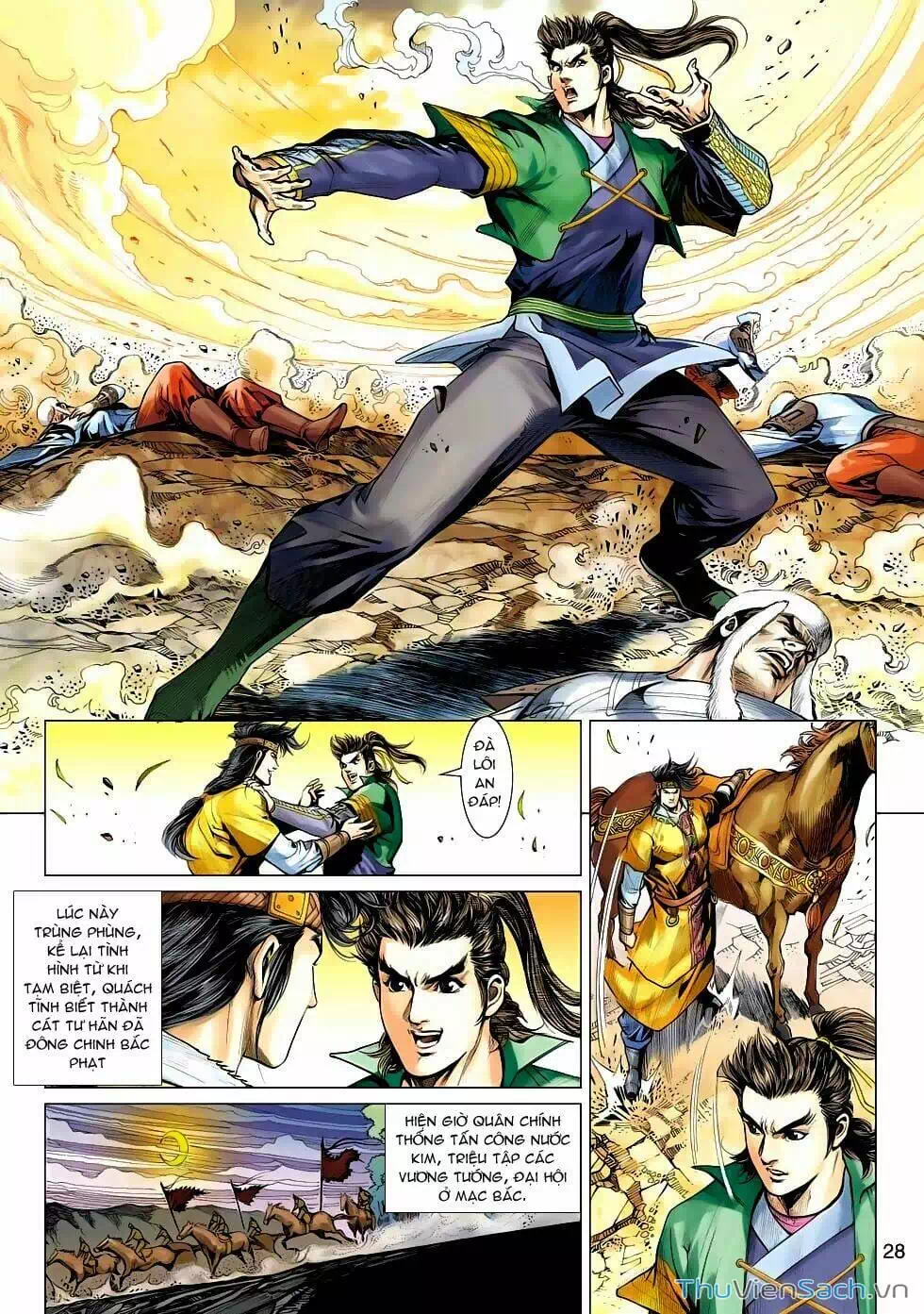 Truyện Tranh Anh Hùng Xạ Điêu - Manhua trang 4