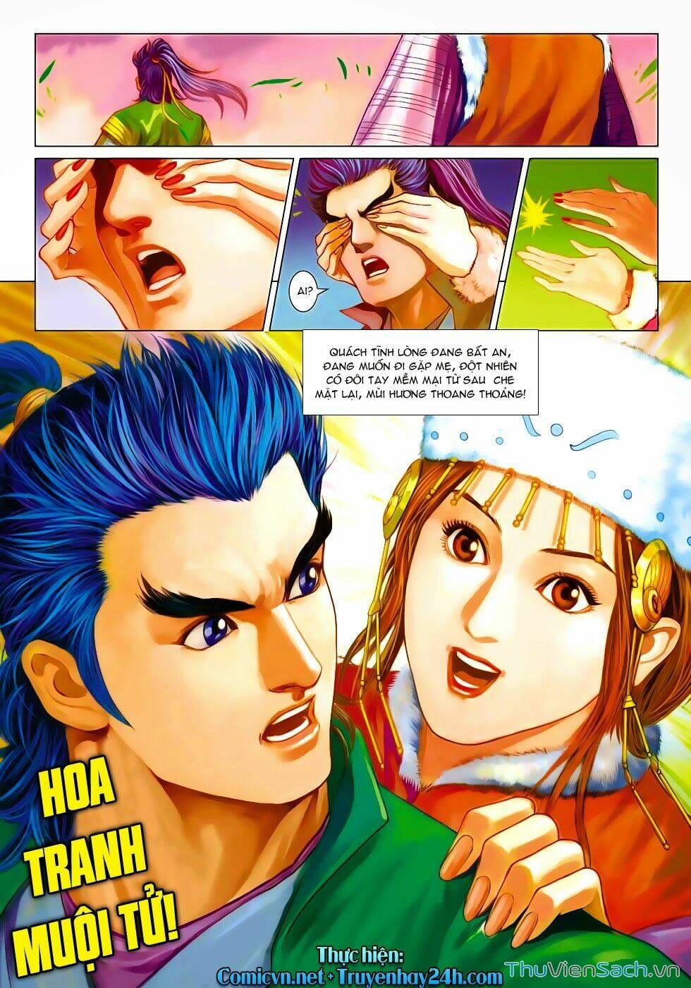 Truyện Tranh Anh Hùng Xạ Điêu - Manhua trang 4