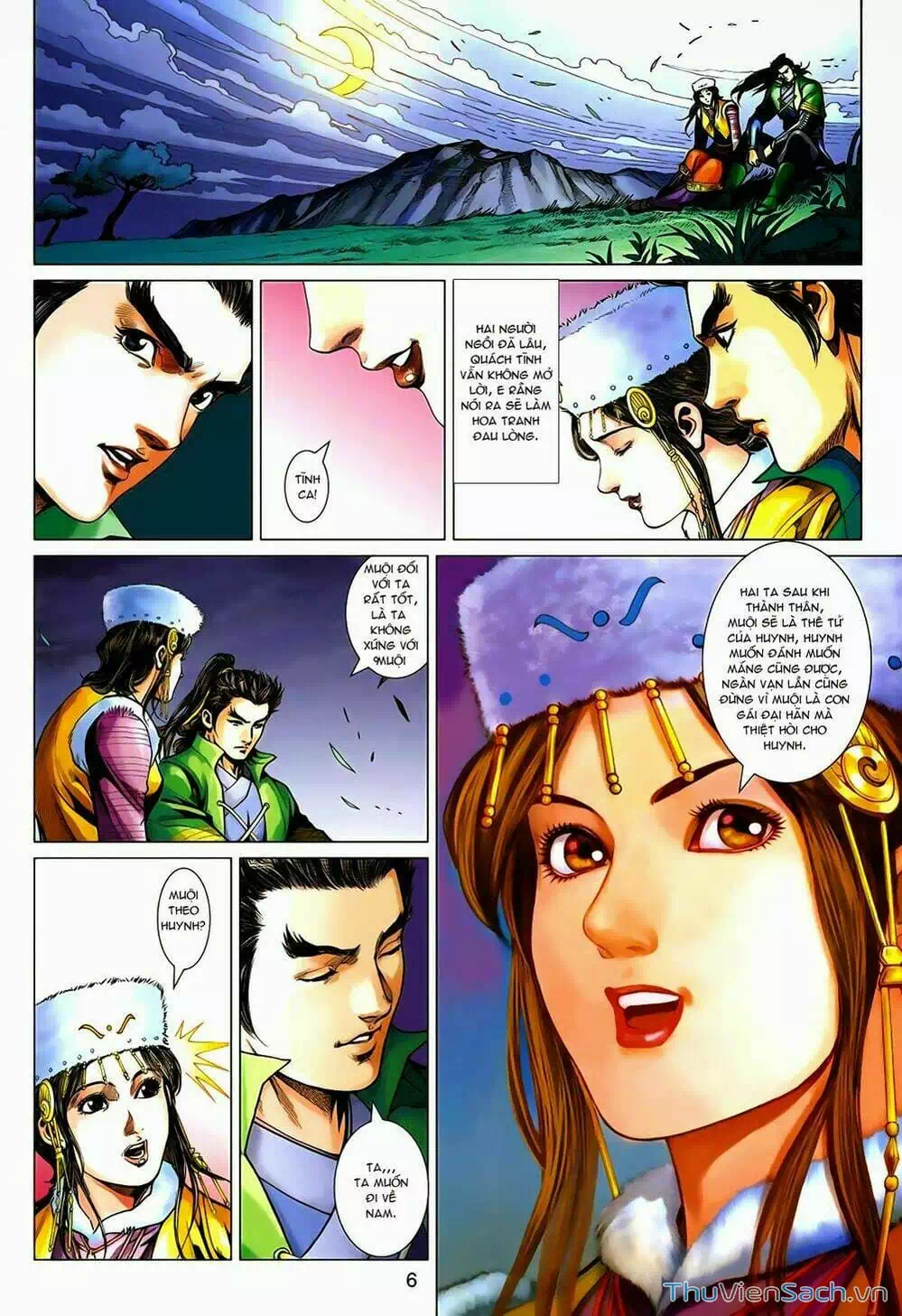 Truyện Tranh Anh Hùng Xạ Điêu - Manhua trang 4