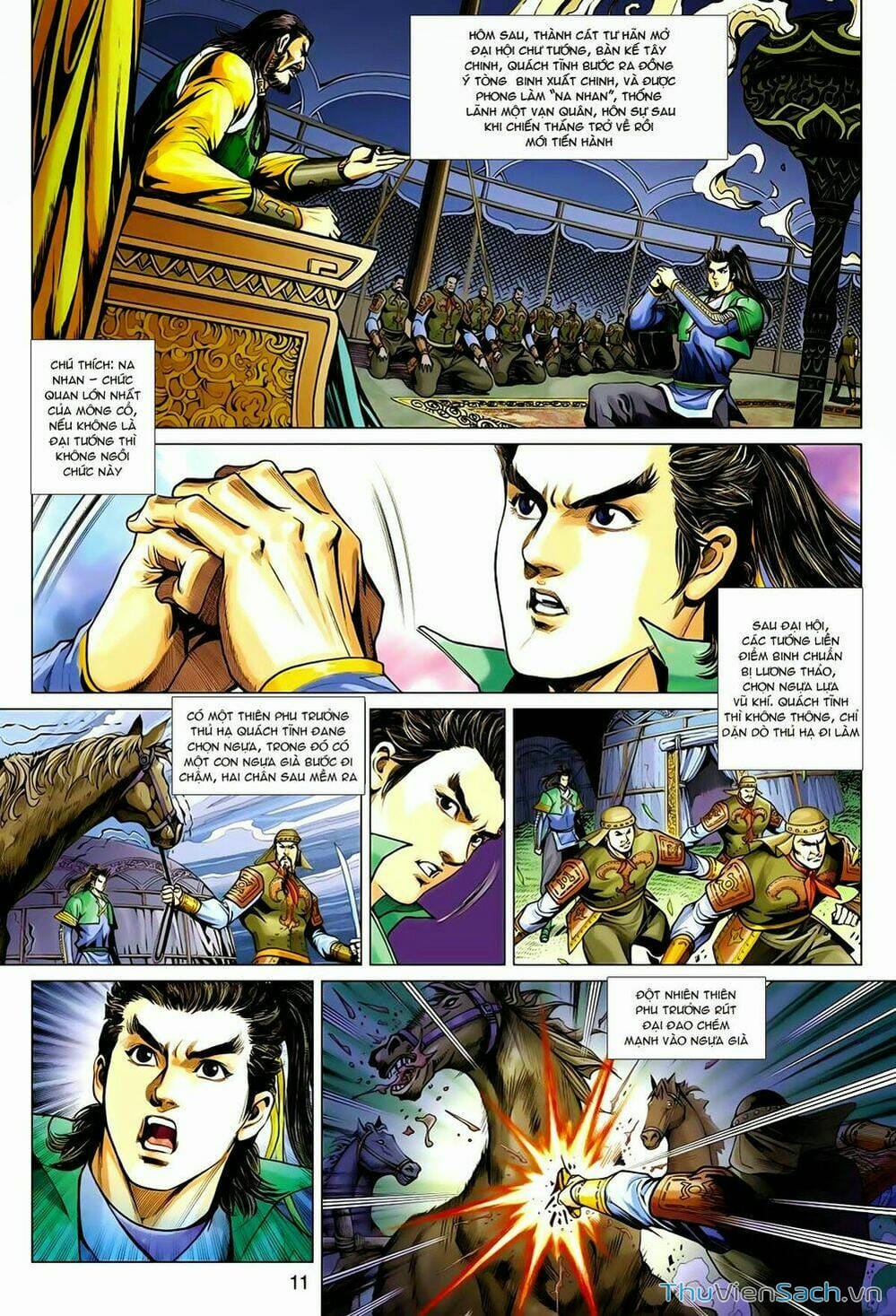 Truyện Tranh Anh Hùng Xạ Điêu - Manhua trang 4