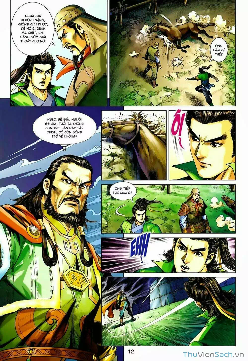 Truyện Tranh Anh Hùng Xạ Điêu - Manhua trang 4