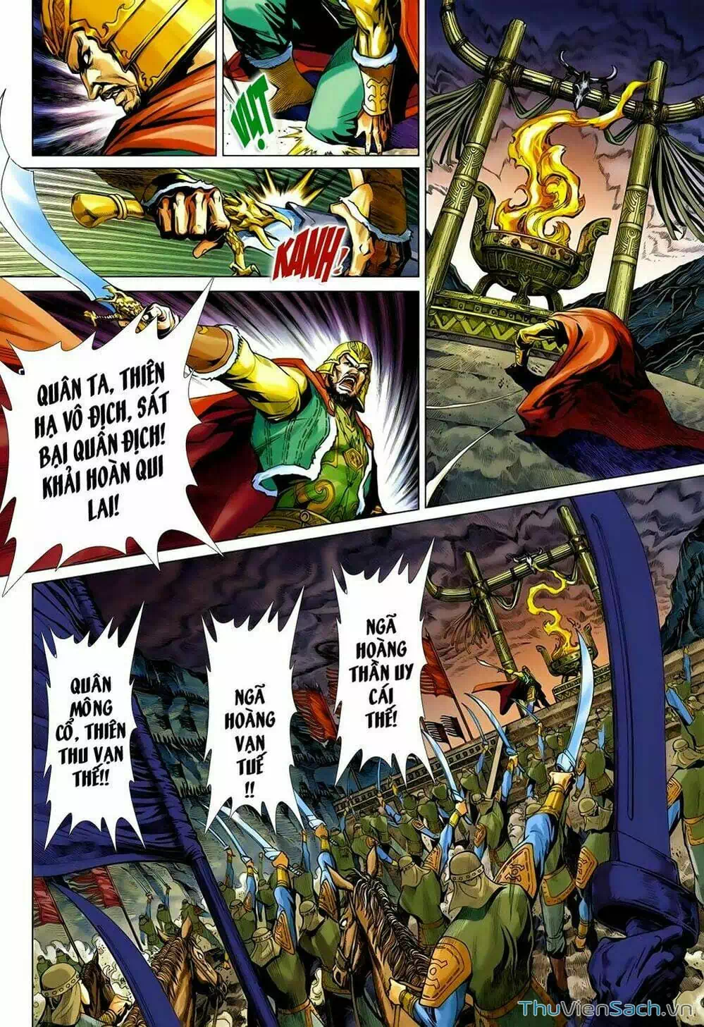 Truyện Tranh Anh Hùng Xạ Điêu - Manhua trang 4