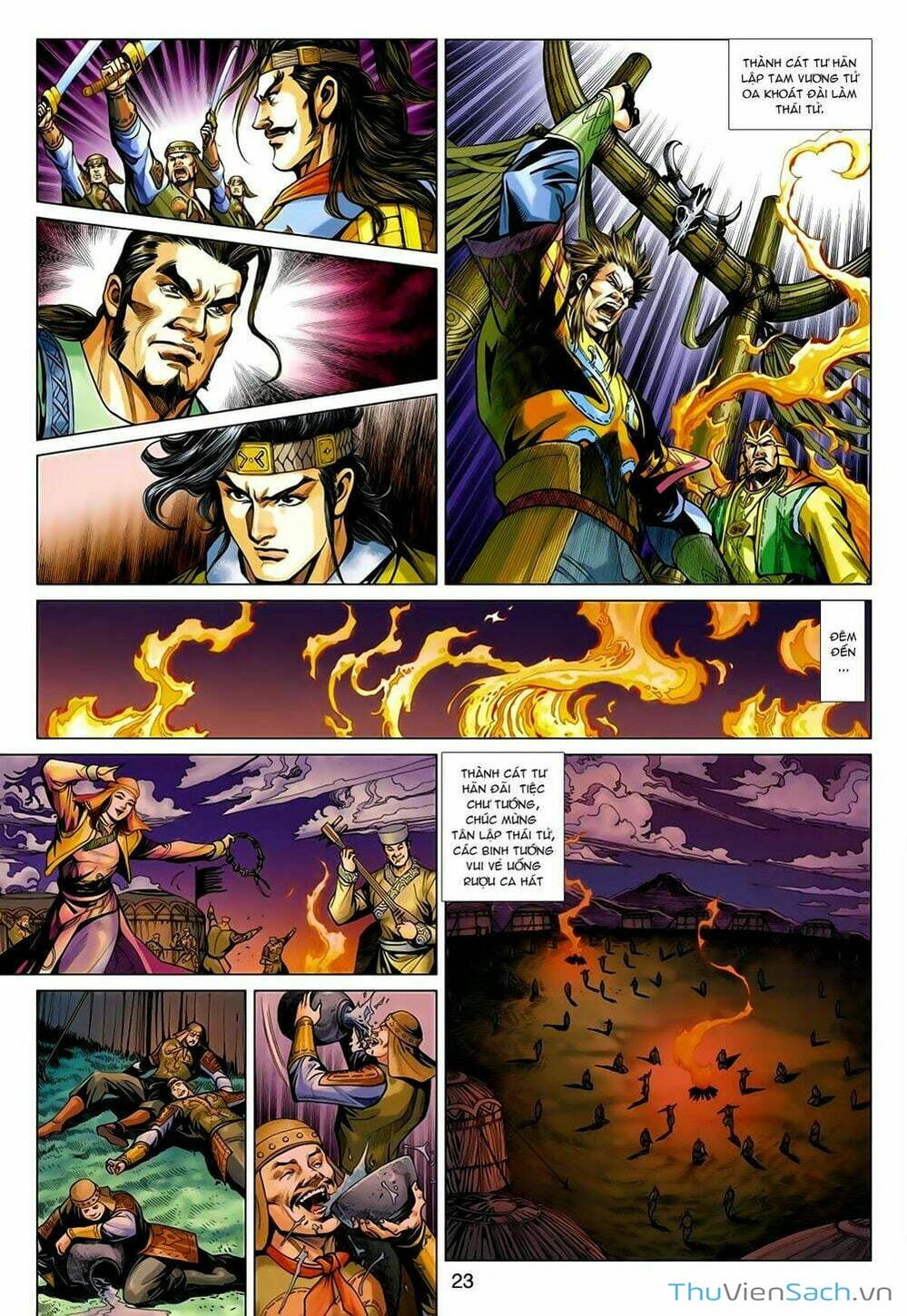 Truyện Tranh Anh Hùng Xạ Điêu - Manhua trang 4
