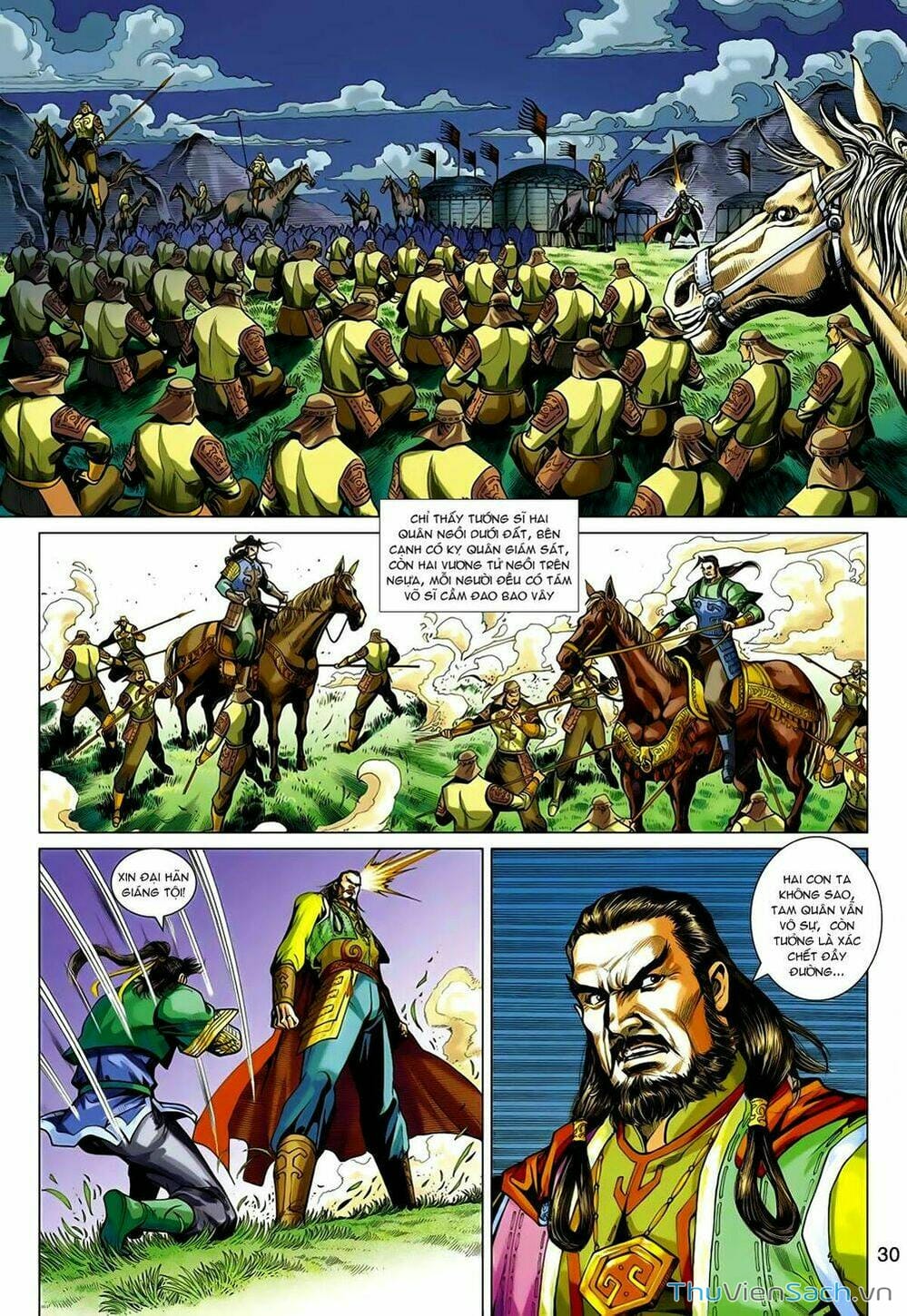 Truyện Tranh Anh Hùng Xạ Điêu - Manhua trang 4