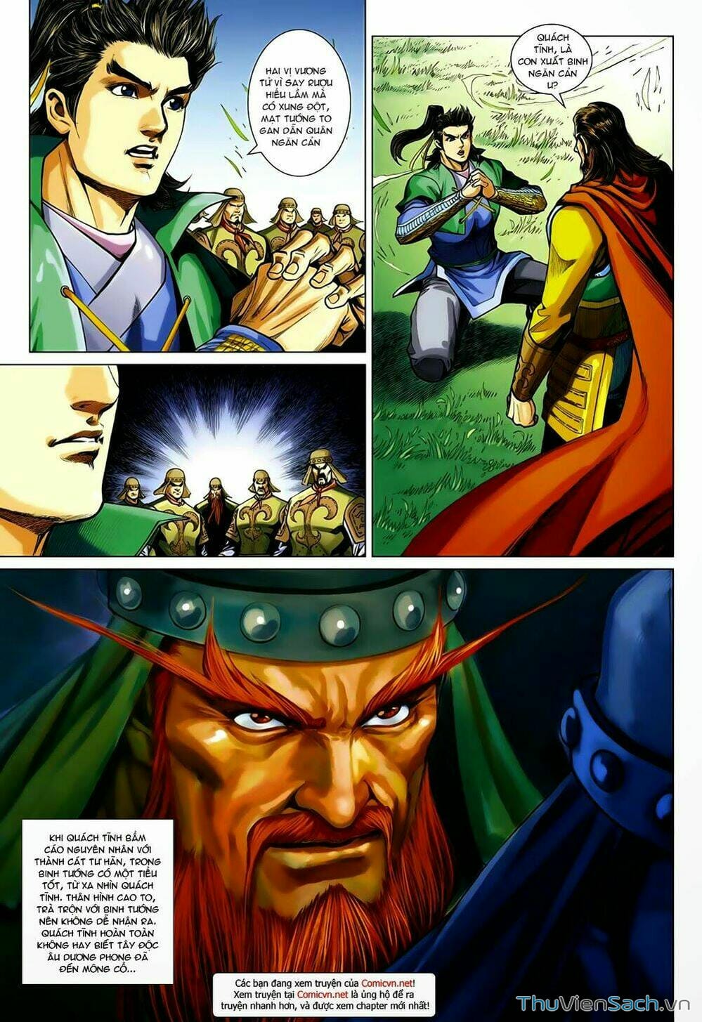 Truyện Tranh Anh Hùng Xạ Điêu - Manhua trang 4