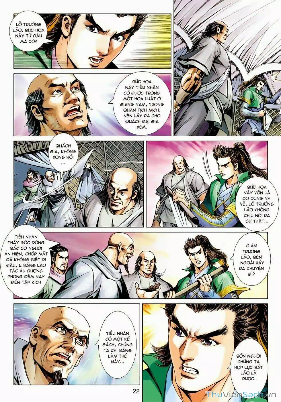Truyện Tranh Anh Hùng Xạ Điêu - Manhua trang 4