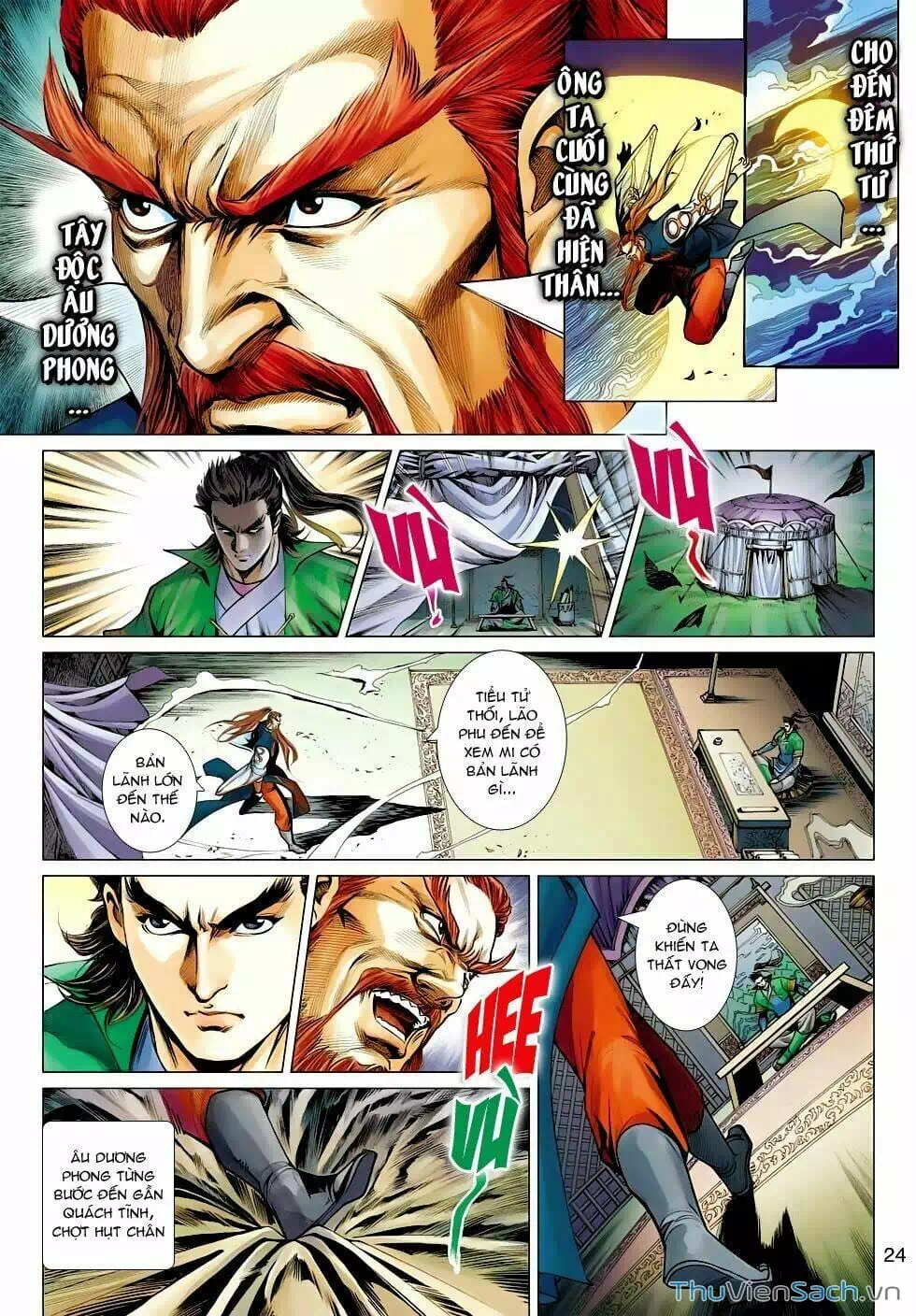 Truyện Tranh Anh Hùng Xạ Điêu - Manhua trang 4