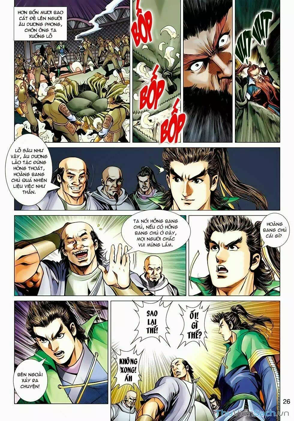Truyện Tranh Anh Hùng Xạ Điêu - Manhua trang 4