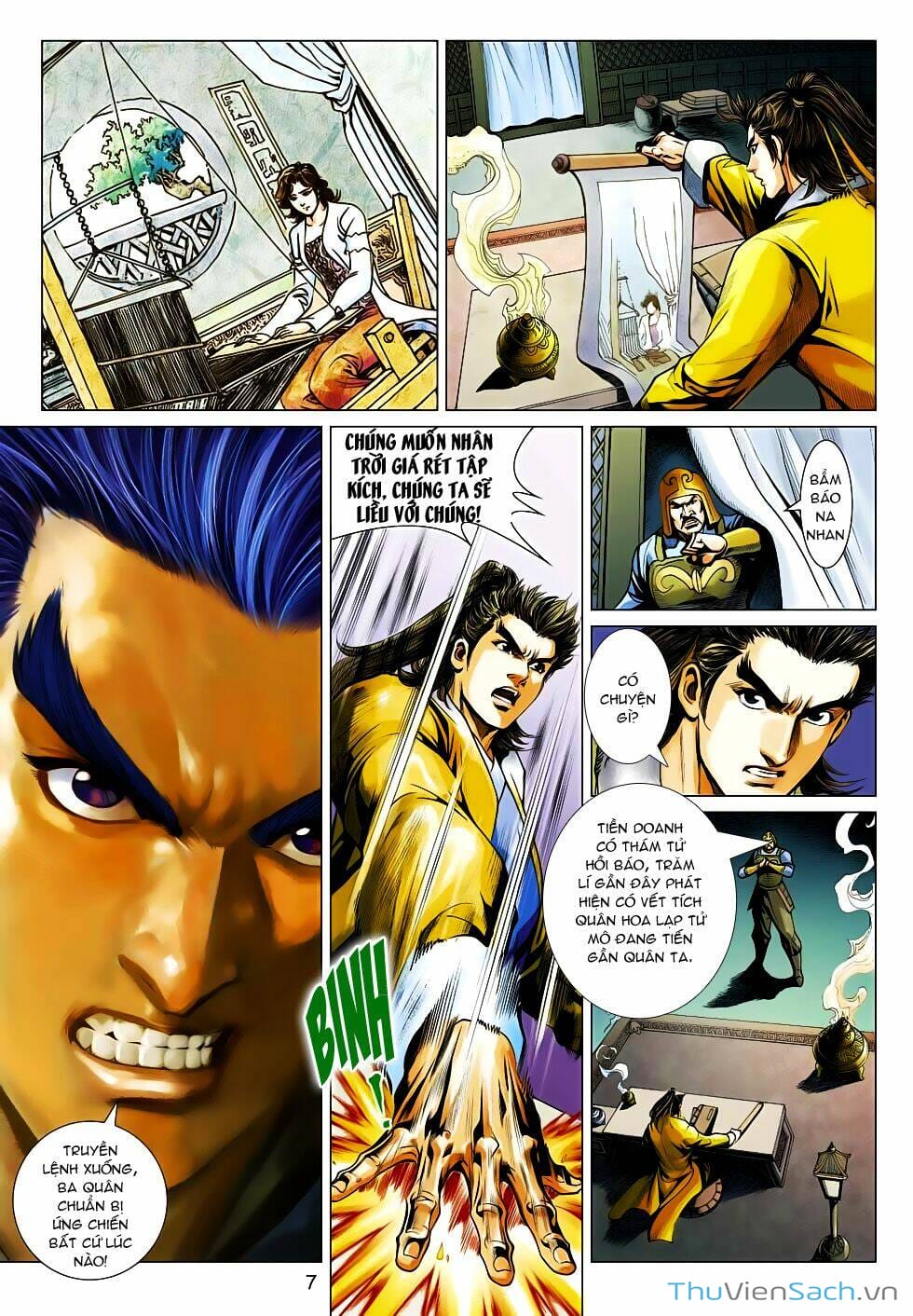 Truyện Tranh Anh Hùng Xạ Điêu - Manhua trang 4