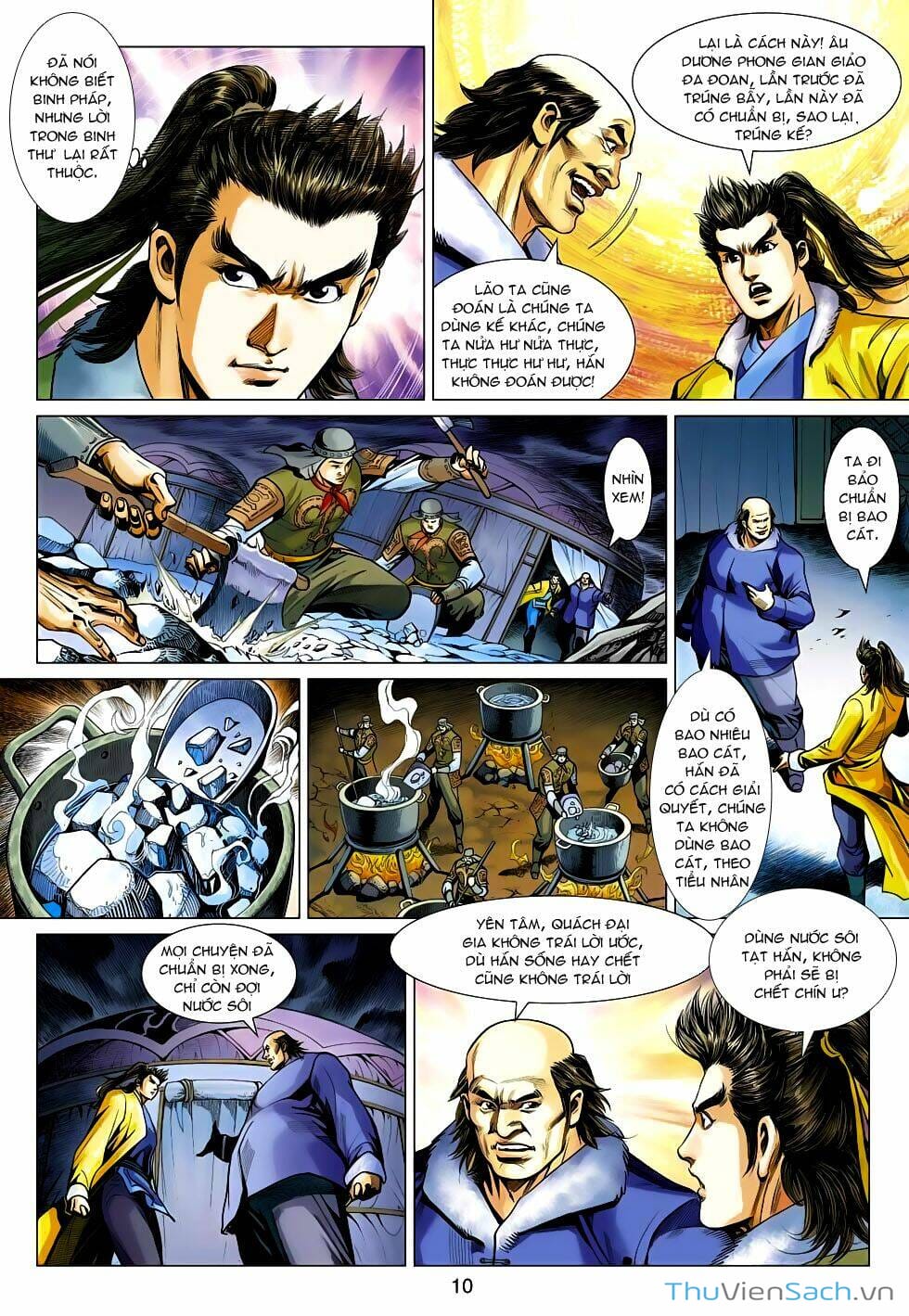 Truyện Tranh Anh Hùng Xạ Điêu - Manhua trang 4