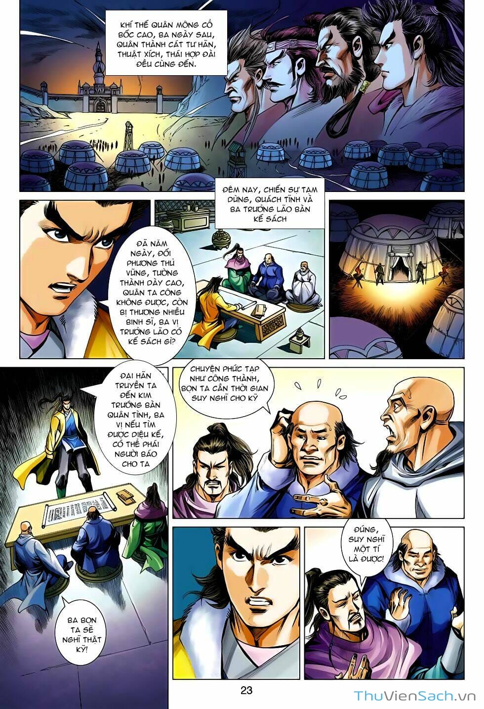 Truyện Tranh Anh Hùng Xạ Điêu - Manhua trang 4