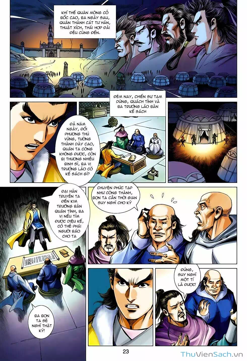 Truyện Tranh Anh Hùng Xạ Điêu - Manhua trang 4