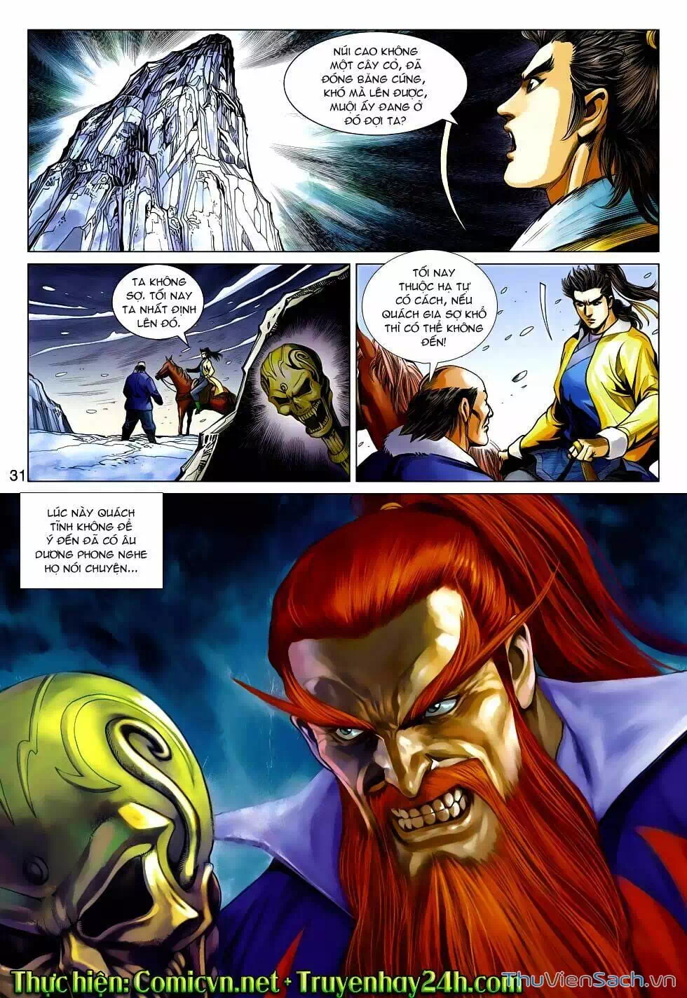 Truyện Tranh Anh Hùng Xạ Điêu - Manhua trang 4