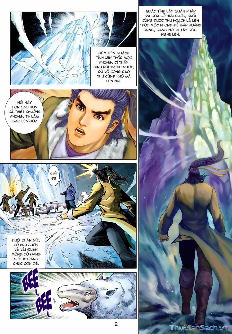 Truyện Tranh Anh Hùng Xạ Điêu - Manhua trang 4
