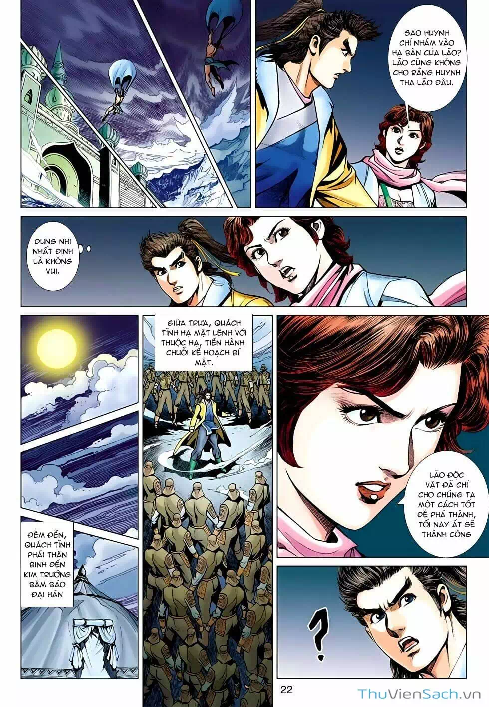 Truyện Tranh Anh Hùng Xạ Điêu - Manhua trang 4