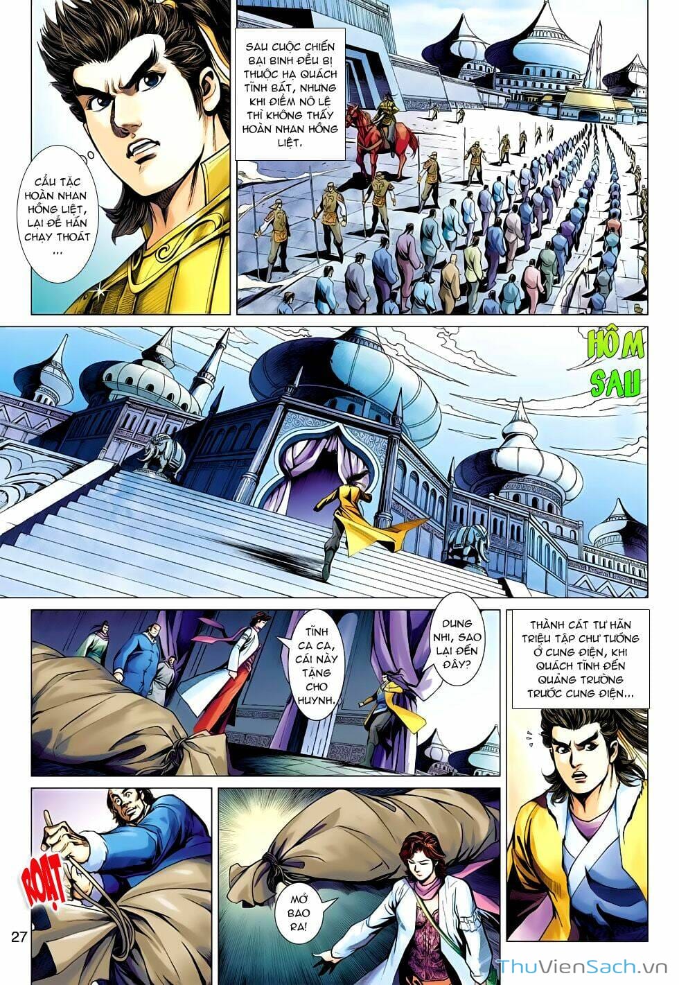 Truyện Tranh Anh Hùng Xạ Điêu - Manhua trang 4