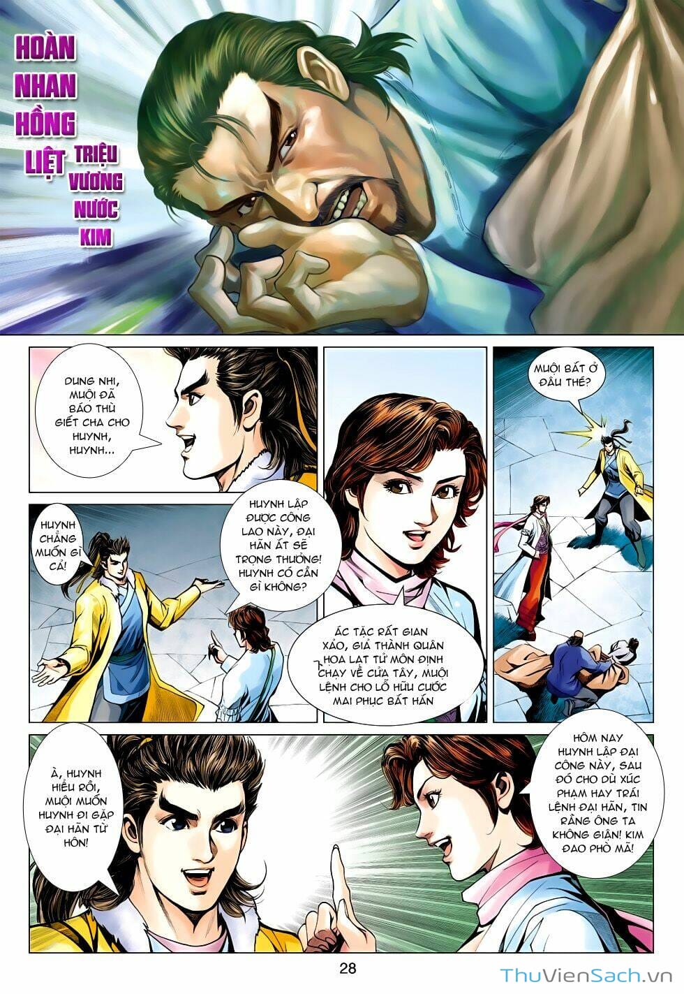 Truyện Tranh Anh Hùng Xạ Điêu - Manhua trang 4