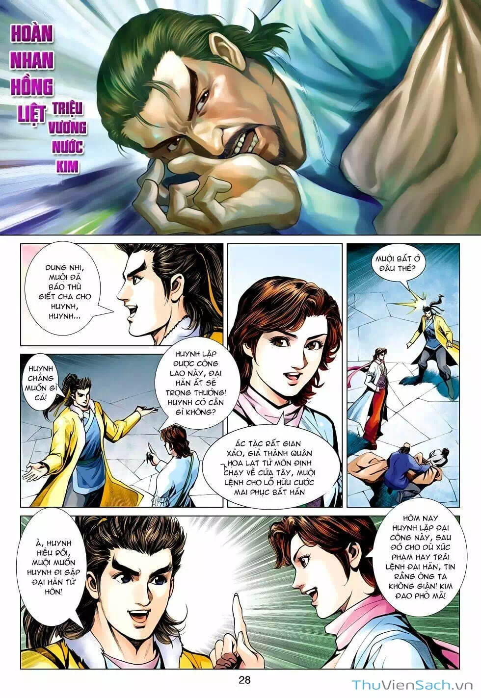 Truyện Tranh Anh Hùng Xạ Điêu - Manhua trang 4