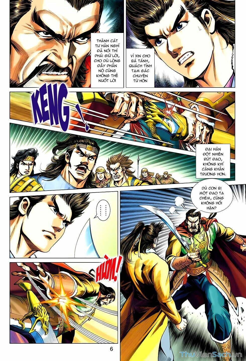 Truyện Tranh Anh Hùng Xạ Điêu - Manhua trang 4