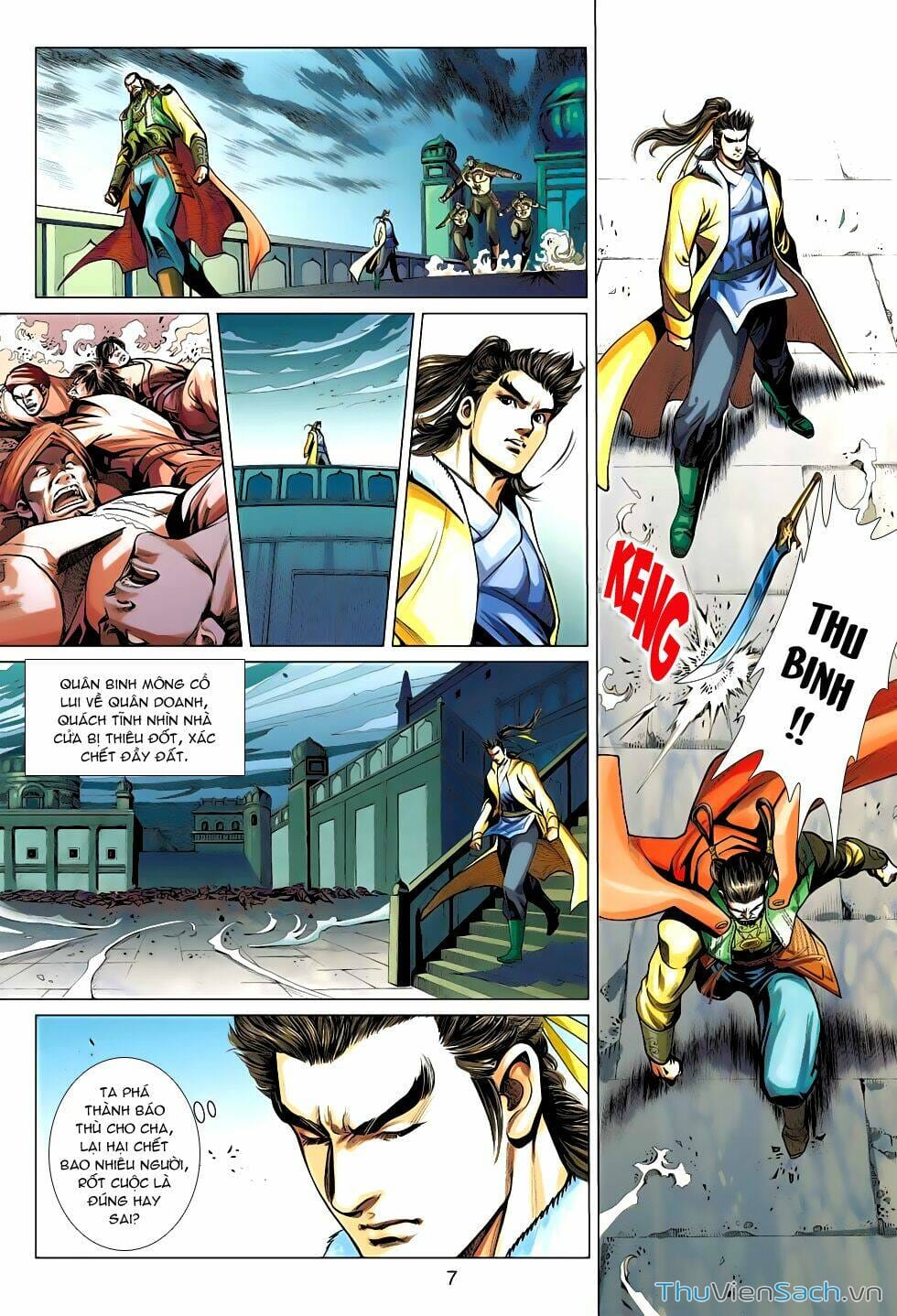 Truyện Tranh Anh Hùng Xạ Điêu - Manhua trang 4