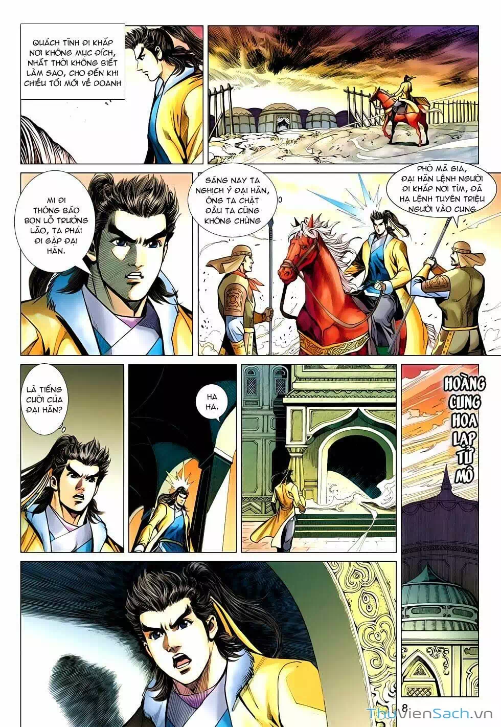 Truyện Tranh Anh Hùng Xạ Điêu - Manhua trang 4