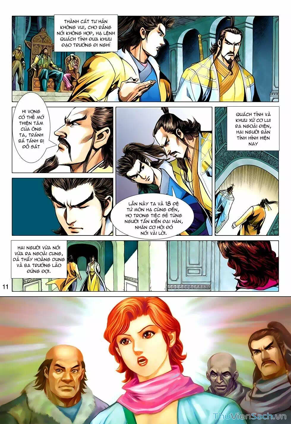 Truyện Tranh Anh Hùng Xạ Điêu - Manhua trang 4