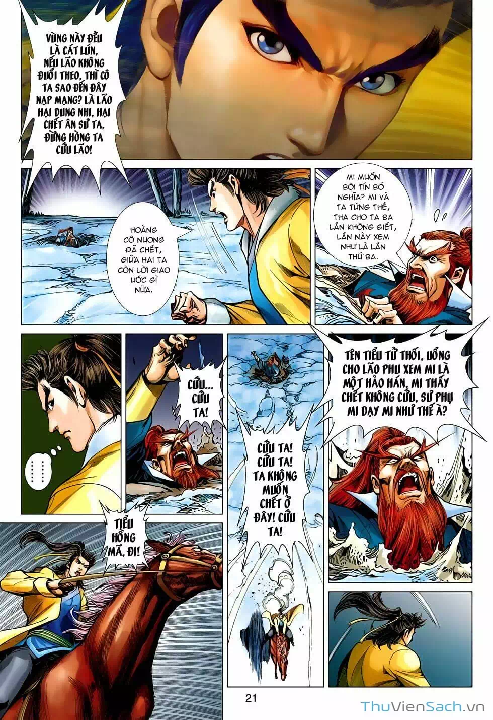 Truyện Tranh Anh Hùng Xạ Điêu - Manhua trang 4