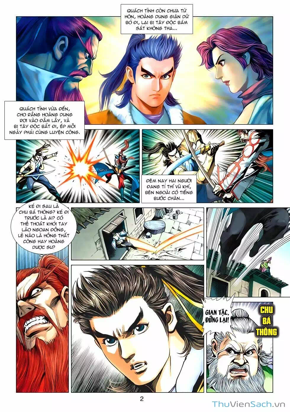 Truyện Tranh Anh Hùng Xạ Điêu - Manhua trang 4