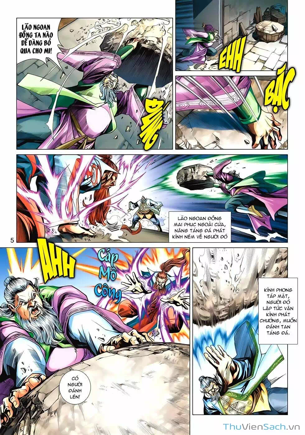 Truyện Tranh Anh Hùng Xạ Điêu - Manhua trang 4