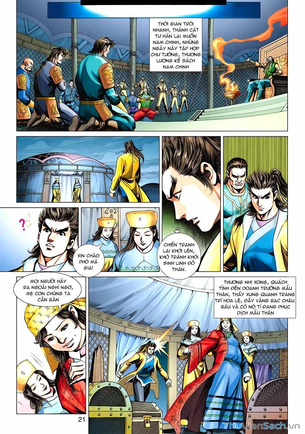 Truyện Tranh Anh Hùng Xạ Điêu - Manhua trang 4