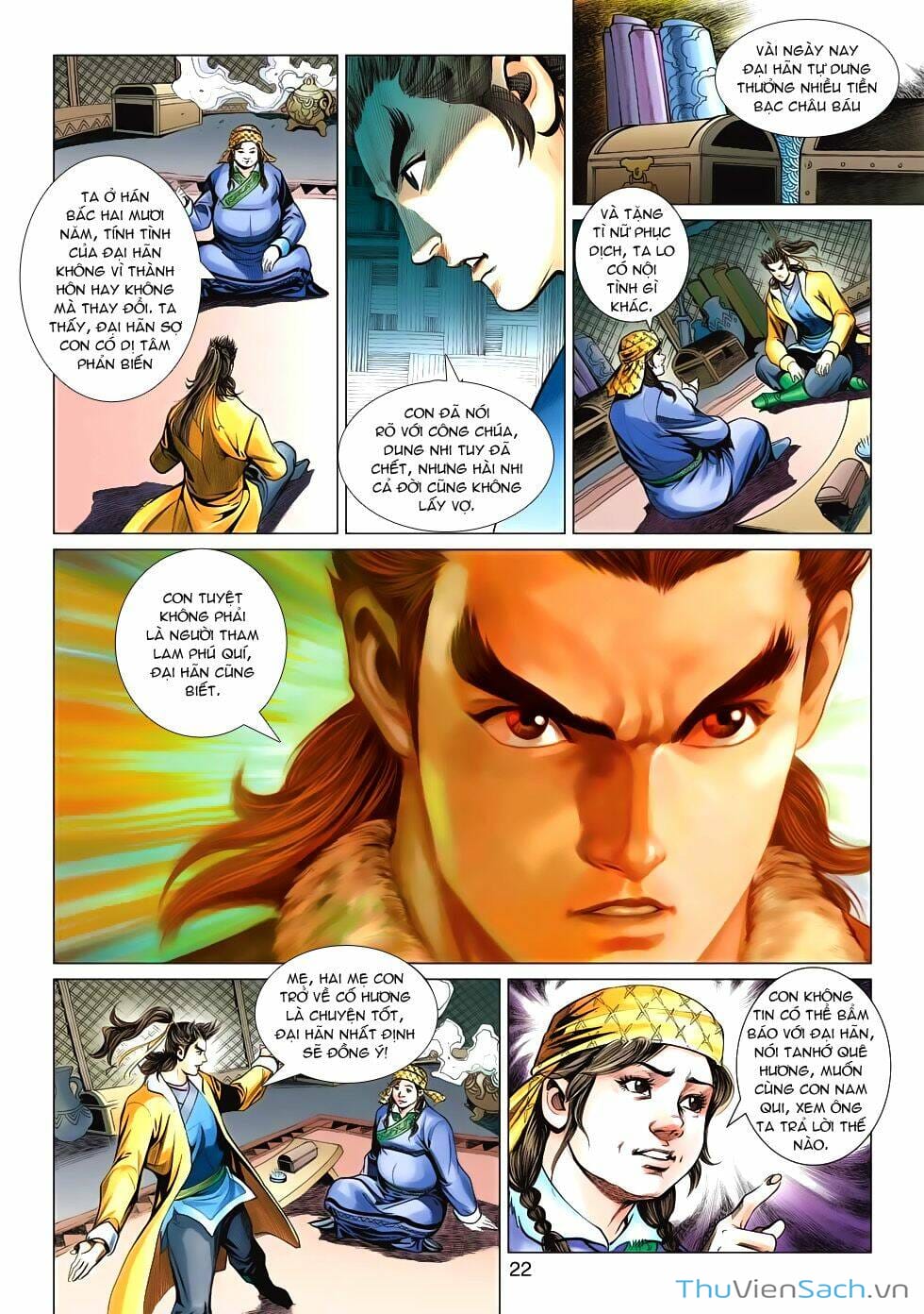 Truyện Tranh Anh Hùng Xạ Điêu - Manhua trang 4