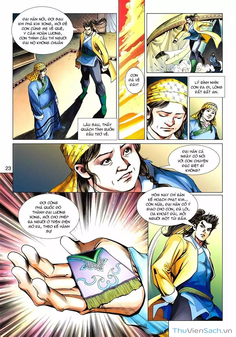 Truyện Tranh Anh Hùng Xạ Điêu - Manhua trang 4