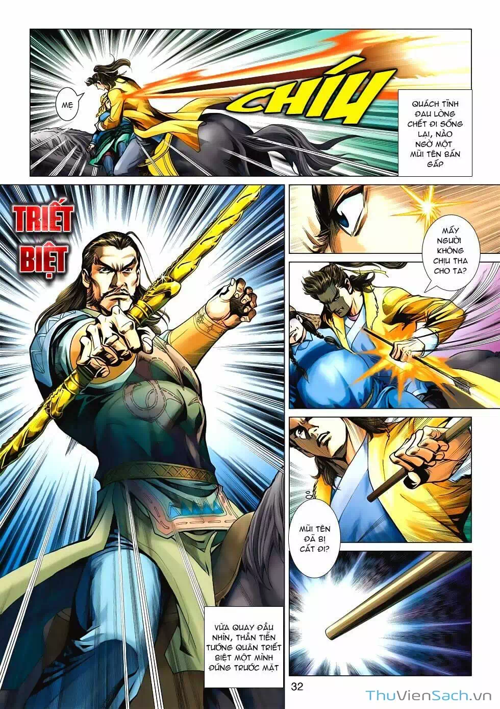 Truyện Tranh Anh Hùng Xạ Điêu - Manhua trang 4