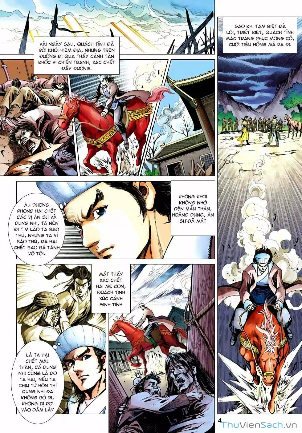 Truyện Tranh Anh Hùng Xạ Điêu - Manhua trang 4