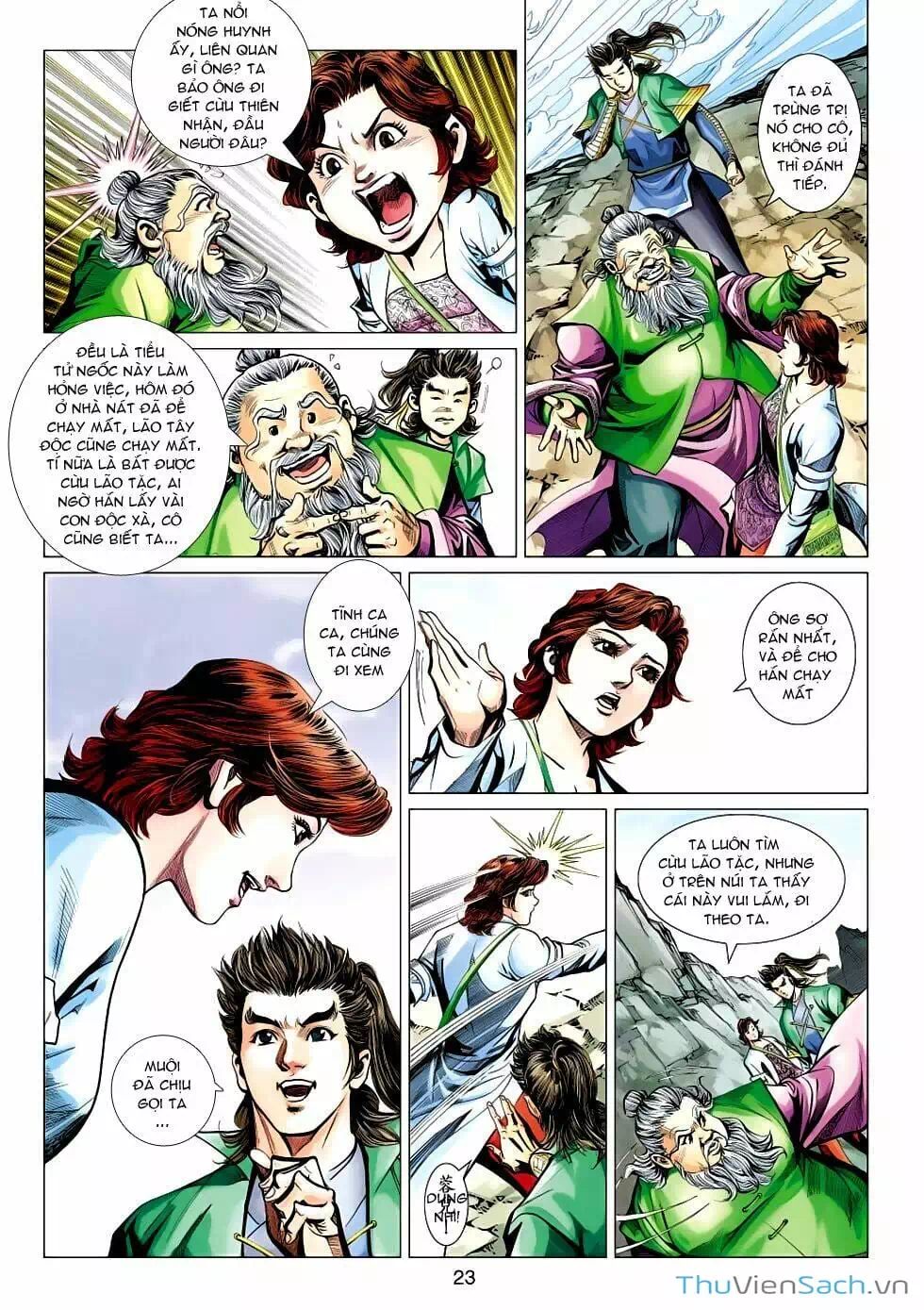 Truyện Tranh Anh Hùng Xạ Điêu - Manhua trang 4