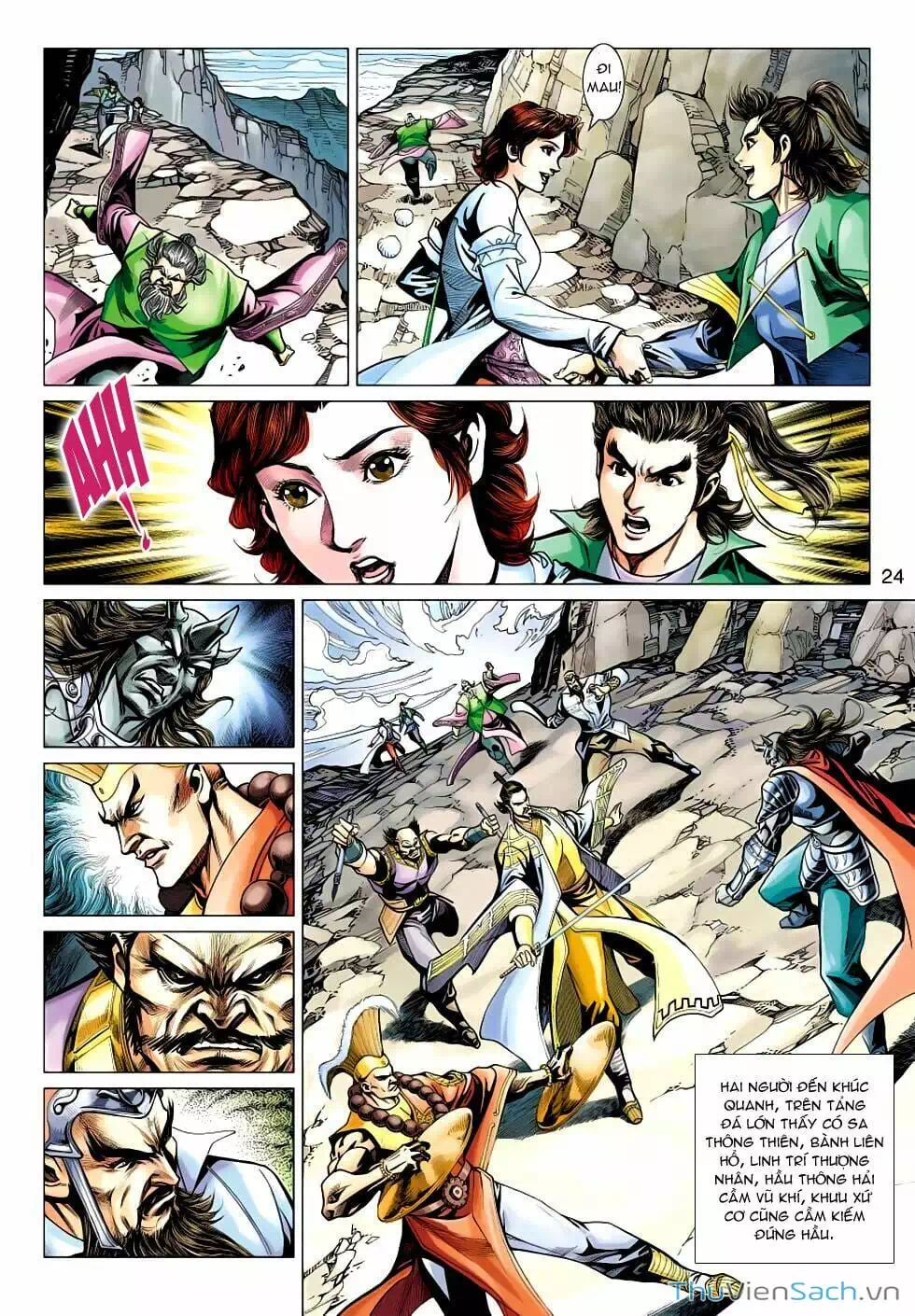 Truyện Tranh Anh Hùng Xạ Điêu - Manhua trang 4